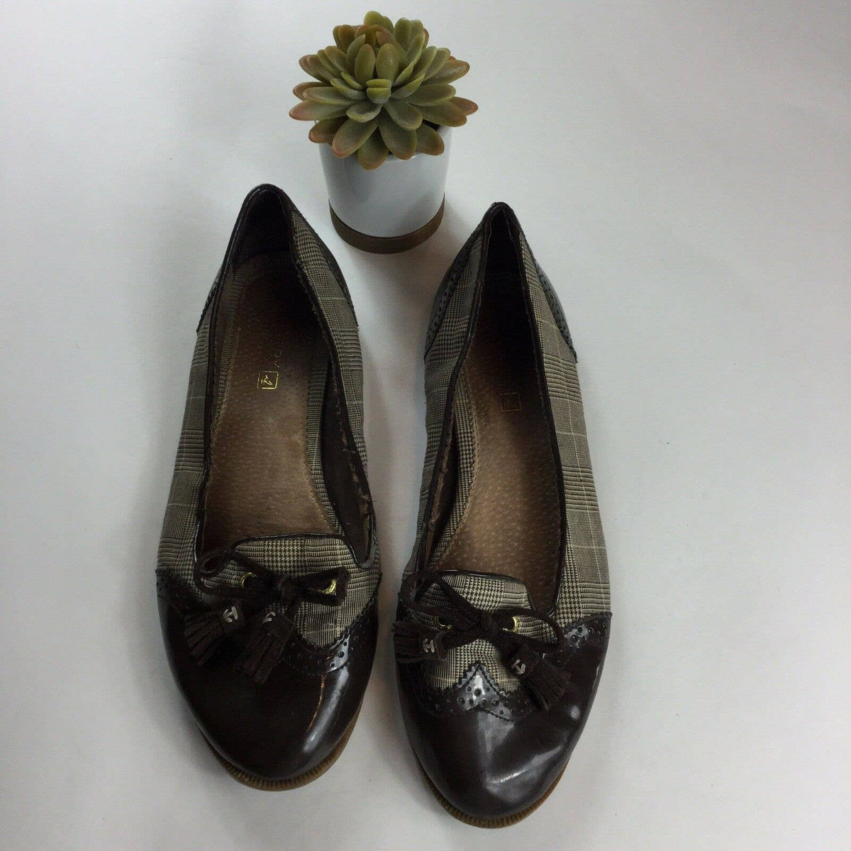 Sperry Plaid Slip on Amazon.com | Sperry Womens AO Skimmer Slip On Flats Casual  main image 2