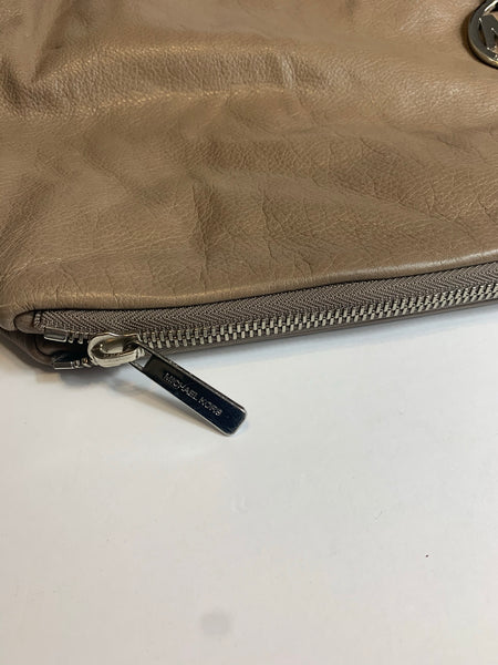 Michael Kors Tan Leather Tote Bag