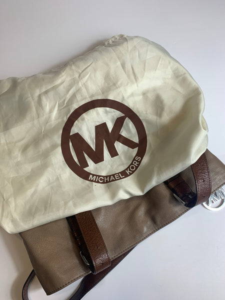Michael Kors Tan Leather Tote Bag