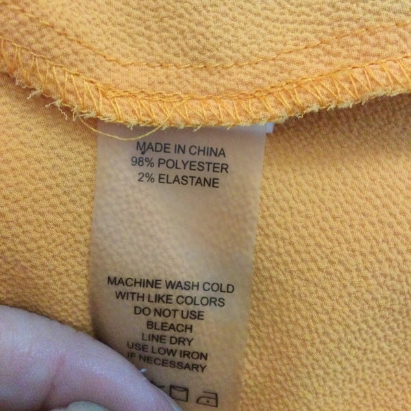 Vince Camuto Orange Cold Shoulder Blouse Size Small