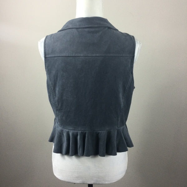 Lauren Conrad Faux Suede Gray Vest
