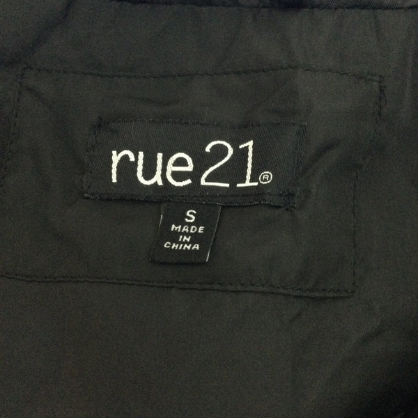 Rue 21 Black Good Vibes Windbreaker