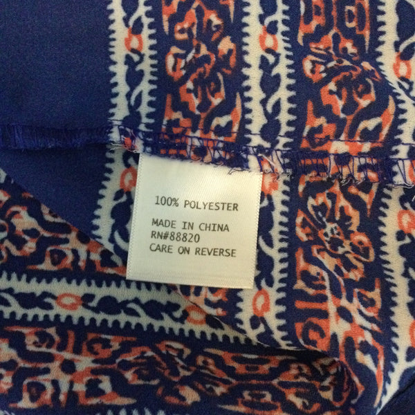 Cynthia Rowley Button Back Sleeveless Blouse