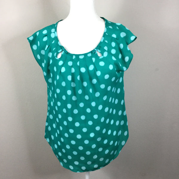 Lauren Conrad Polka Dot Blouse