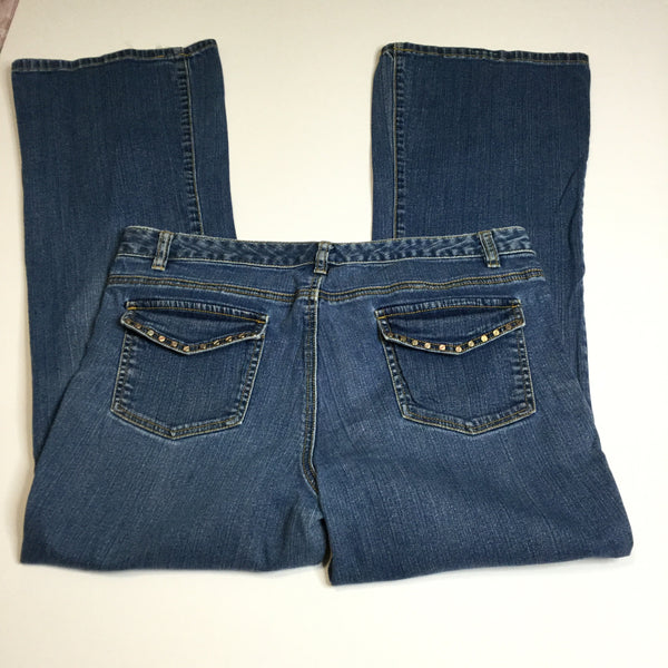 Michael Kors Studded Boot Cut Jeans