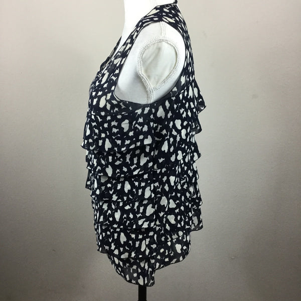 Ann Taylor Loft Navy Top