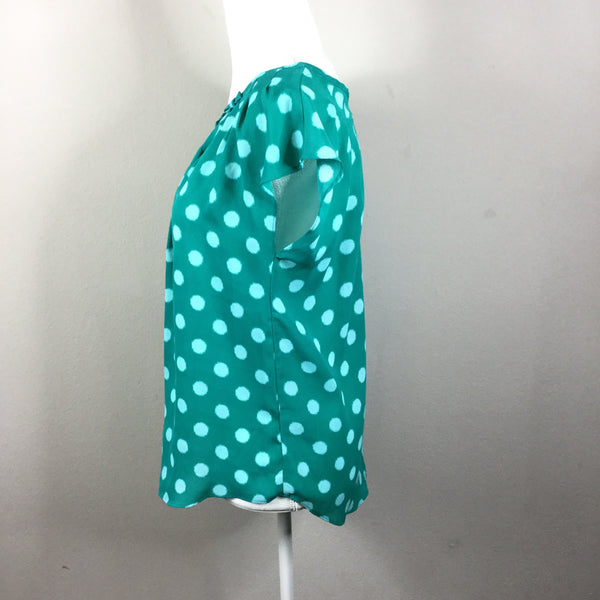 Lauren Conrad Polka Dot Blouse