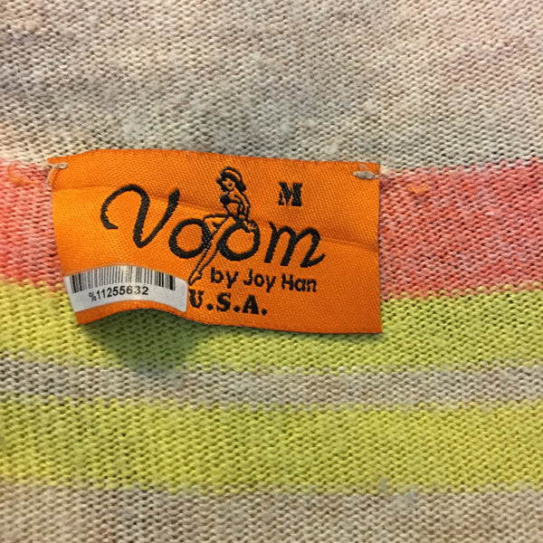 Vroom By Joy Han Multi Color Fringe Shrug Sweater