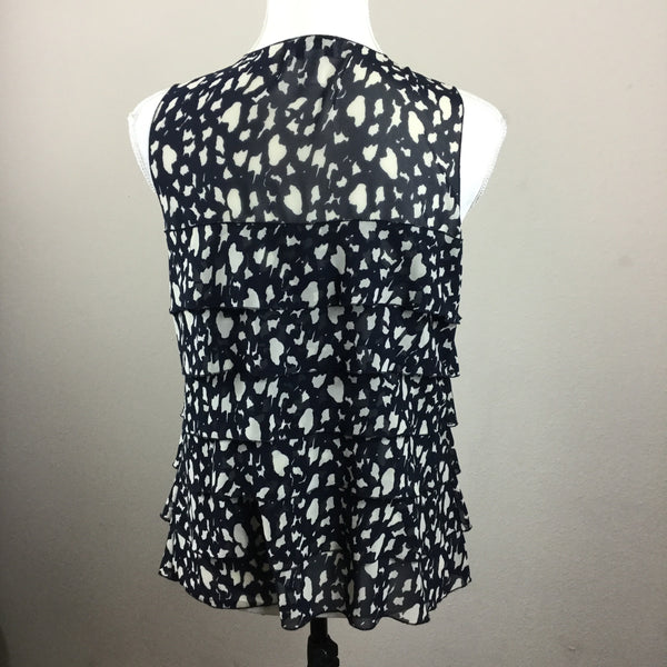 Ann Taylor Loft Navy Top