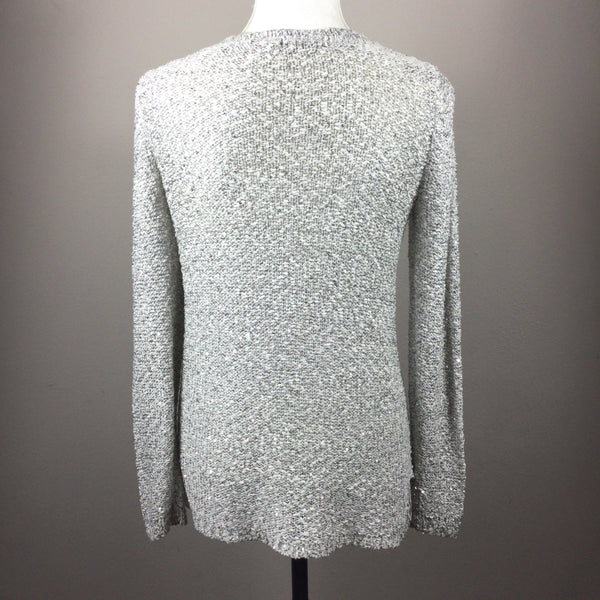 Apt. 9 gray shimmer sweater