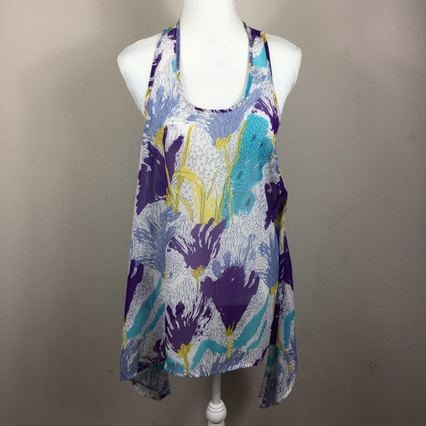 Madison Paige semi sheer tank top