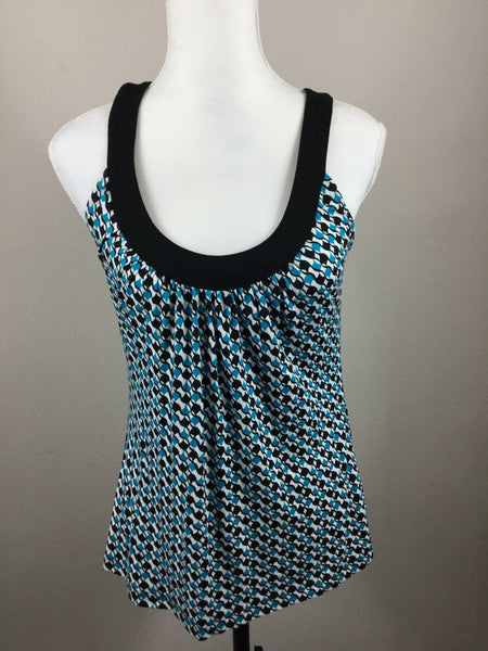 Ann Taylor Loft Geometric Tank Top