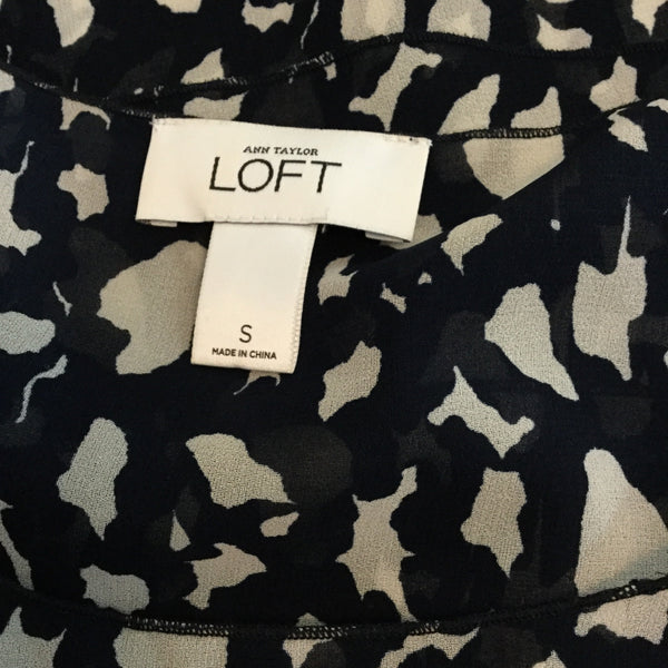 Ann Taylor Loft Navy Top