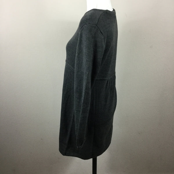 Style & Co gray sweater dress