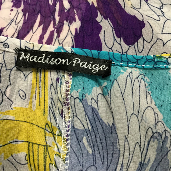 Madison Paige semi sheer tank top