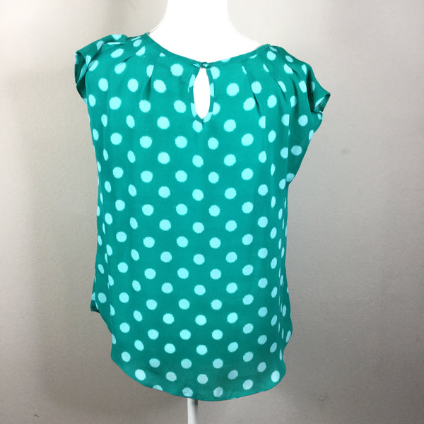 Lauren Conrad Polka Dot Blouse