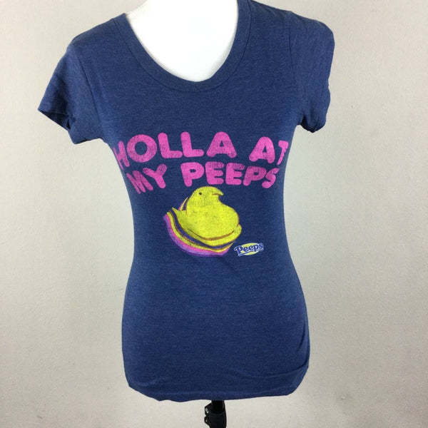 Savvy Blue Peeps Tee Shirt