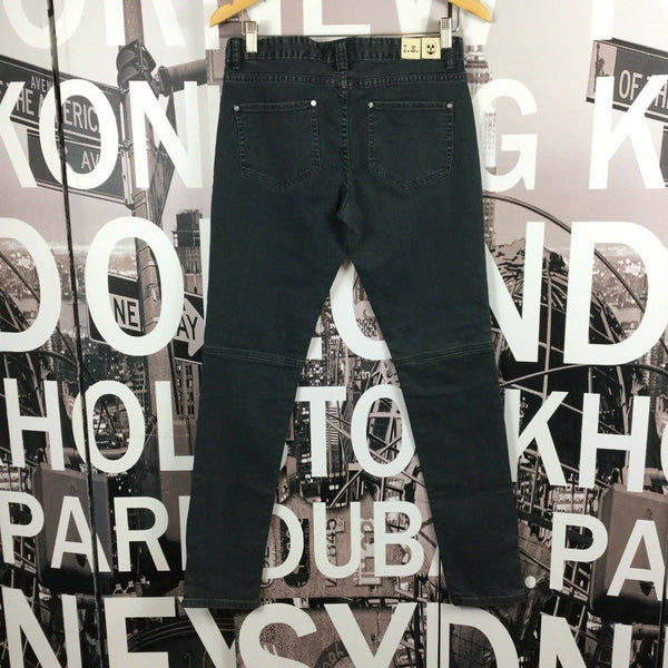 Indigo Saints Juniors Textured Zipper Ankle Skinny Jeans