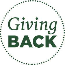 Time to give back