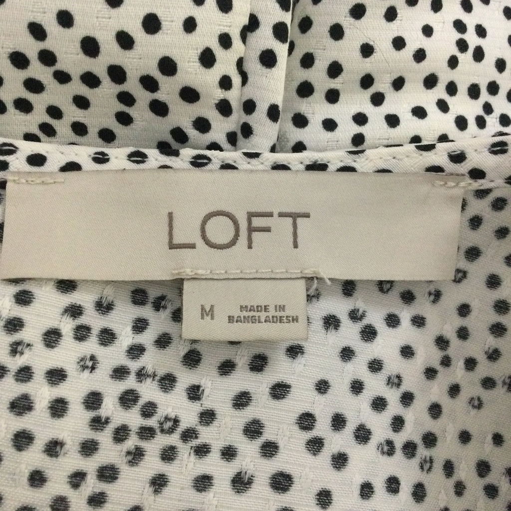 Loft polka 2025 dot shirt