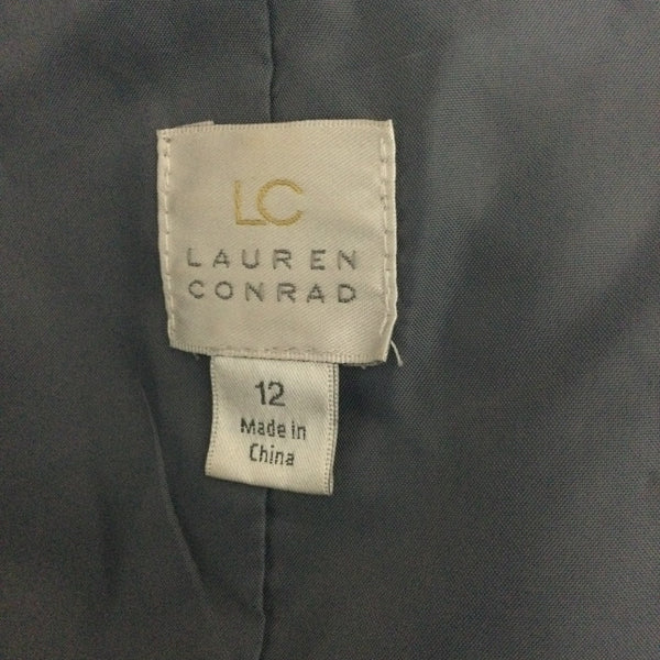 Lauren Conrad Faux Suede Gray Vest