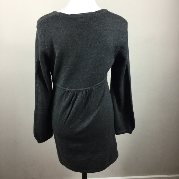Style & Co gray sweater dress