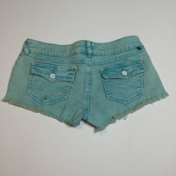 Almost Famous Blue Cut Off Shorts